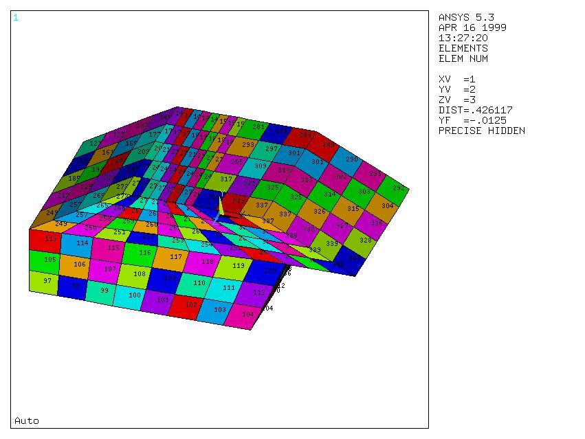 Bild 2: Zwei mögliche FEM-Berechnungsgitter zur Berechnung des Schallfeldes in einem vereinfachten Pkw-Innenraum.