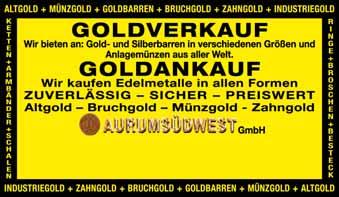 10-17 Uhr und Sa. 10-14 Uhr www.aurumsuedwest.de 55286 Wörrstadt, Weidenbach-Siedlung 1 Der Trauergottesdienst findet am Dienstag, dem 14.