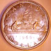 Varia - Münzen 572 Münze Fünf Mark. 280,- 1876 B, Silber 900. 573 Münze 1 Dollar 1966. 10,- Silber, 23,3 gr.