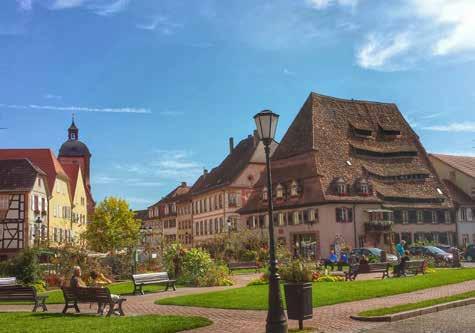 Oktober an Sonn- und Feiertagen umsteigefrei vom Hauptbahnhof Mainz ins elsässische Kleinod Wissembourg und quert dabei die idyllischen Weinlandschaften Rheinhessens und der Pfalz.