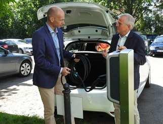 Elektroautos für den Landkreis Lindau Landkreis Lindau ersetzt seine Dienstfahrzeuge
