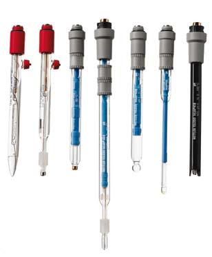 Elektroden Eine umfassende Auswahl an ph-elektroden finden Sie in der separaten Elektroden-Broschüre (Bestell-Nr. 51724331). Elektroden und Zubehör Bestell-Nr.