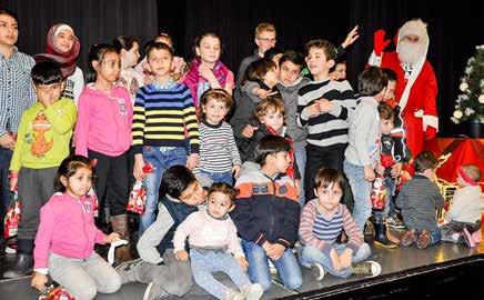 Spielgruppen für Kinder von 3-6 Jahren aus Flüchtlingsfamilien in Bottrop und in der Emscher- Lippe-Halle GE, angeboten von der Familienbildung.