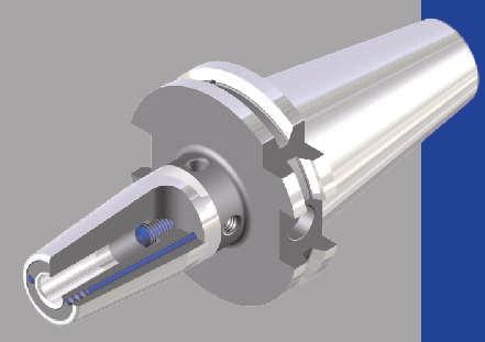 HSK UND HSK Spannzangenfutter R / ollet chuck R S. 4 Weldonaufnahmen / ndmill holder Weldon S. 47 Schrumpffutter 4,5 / Shrink fit holder S. esserkopfaufnahmen / Shell mill holder S.