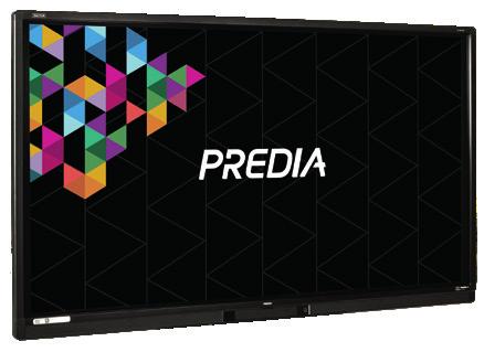 Predia Touchscreens (Full HD und Ultra HD 4K) Predia Touch Pro ist führend im Bereich der langlebigen Fullund Ultra HD LED-Touchscreens.