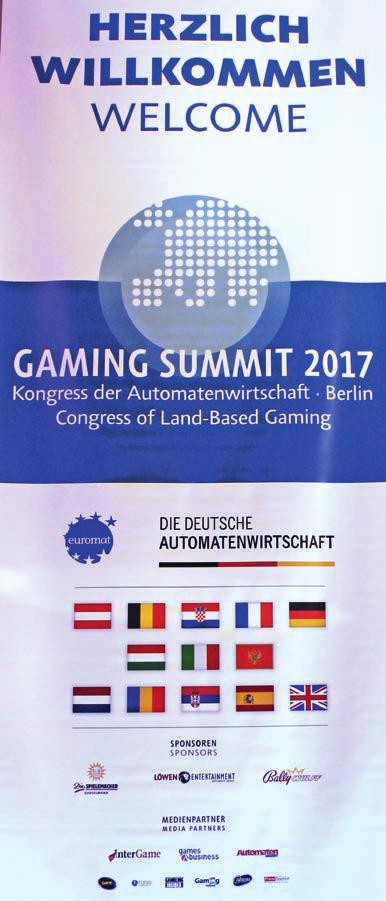 Spiegel der Branche Gaming Summit 2017 Blick in das Forum zentraler Saal im