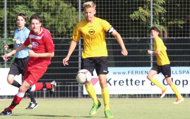 B-Junioren vorgestellt Kapitän Bosse Struz zählt zu den Leistungsträgern der Verbandsliga-B-Junioren des JFC Gera, die erst einmal Platz fünf in der Tabelle einnehmen.