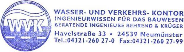 6 Zusammenfassung und Empfehlung Seite 9 Leistungsfähigkeit Bei vollständiger Erschließung der gewerblichen Flächen sowie des B-Planes Nr. über die im Rahmen des B-Plan Nr.