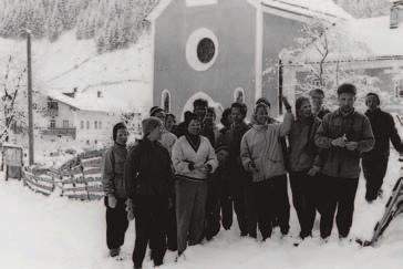 auch auf Sonntagstouren im Feldberggebiet (Taunus) auf die Skifreizeit zu Ostern in den Tuxer Alpen vor.