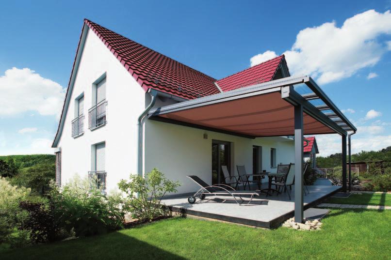 Terrassendach T1 Genießen Sie Ihr Zuhause und machen Sie Ihren Garten zum
