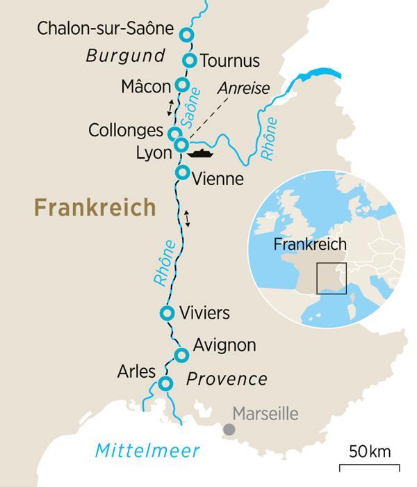 Höhepunkte der Reise Feinkost und kulinarische Erlebnisse im Burgund Provenzalische Genüsse: Arles, Avignon und Aix-en-Provence Märkte, Weinkeller und Restaurants im Schlaraffenland Ihre Reiseleitung