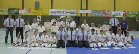 Das Enshin Dojo Überherrn durfte zur Meisterschaft über 50 Karateka aus ganz Deutschland begrüßen.