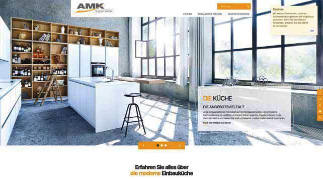 Online inspirieren lassen Wenn es um eine neue Küche oder die Renovierung der alten geht, hat sich der gedruckte AMK Ratgeber Küche über viele Jahre bewährt.