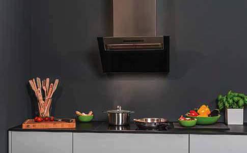 Hausgeräte Ergoline für kleine Küchen Hauben von berbel sind oft ein leistungsstarkes Design-Highlight und fühlen sich in großzügigen, anspruchsvoll ausgestatteten Küchen wohl.