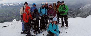 12 Kurs 3 Thema Kompakt-Skitourenausbildung mit Hüttenaufenthalt Sicherheit braucht Grundlagen, Praxis und professionelles Equipment das zentrale Thema der Wochenendkurse.
