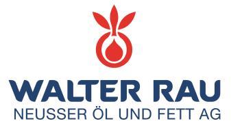 Walter Rau AG Die Selbstverpflichtung nachhaltiges Palmöl einzusetzen und zu fördern konnten wir erfreulicherweise zu über 90% umsetzen.