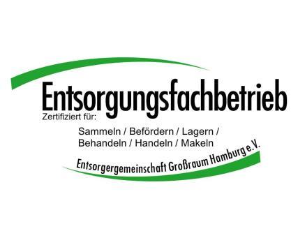 Überwachungszertifikat 1. Name und Anschrift der Zertifizierungsorganisation 1.1 Name: Entsorgergemeinschaft Großraum Hamburg e.v. (EGH) 1.2 Straße: Eiffestraße 462 1.