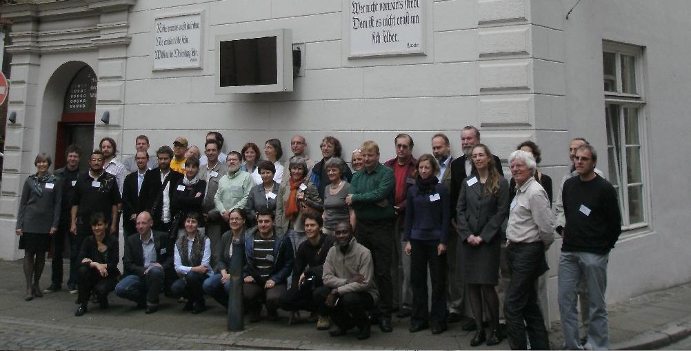 Abbildung: Teilnehmer der GMLS Konferenz in Bremen Gemeinsam mit anderen Organisationen hat Testbiotech Forderungen zur Forschungspolitik und zur Förderung einer unabhängigen Risikoforschung erstellt.