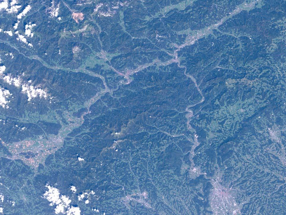 Vordernberg im Satellitenbild Vordernberg