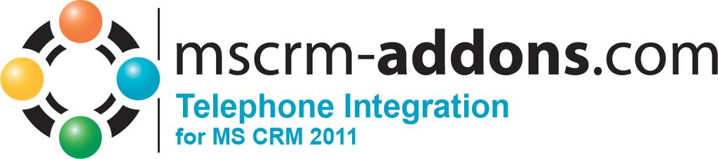 Installationshilfe fü r Telephone Integration Server fü r MS CRM 2011 Version 5.