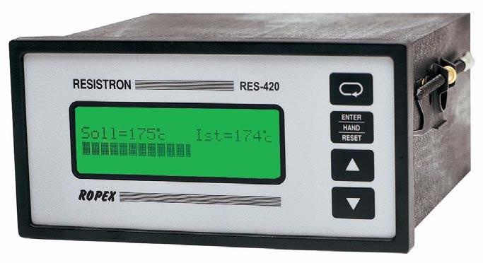 RESISTRON D Austausch / Austauschanleitung Der RESISTRON-Temperaturregler kann als Ersatz für den Regler RES-220 verwendet werden.