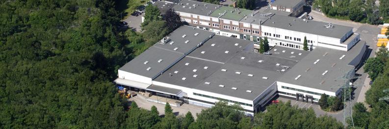 Firmengelände in Norderstedt bei Hamburg Seit über 160 Jahren entwickeln und produzieren wir hochwertige Spezialchemikalien.