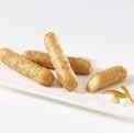 00 McCain Breaded Mozzarella Sticks Mozzarella Käsestangen (8cm) in würzig mediterraner Panade, 
