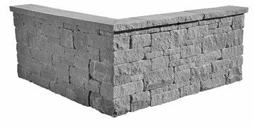 Landhausmauer Landhausmauern bestehen aus beidseitig bearbeiteten Steinen in mehreren Steinlängen und Steinhöhen.