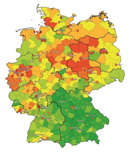 II. SchuldnerAtlas Deutschland Die Entwicklung 2007 bis 2017 Die Zahl überschuldeter Privatpersonen in Deutschland ist erneut angestiegen. Zum Stichtag 1.