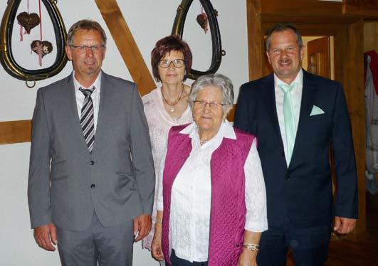 Geisaer Zeitung / Nr. 21 / 4. November 2017 Seite 3 Am 22. Oktober feierte Frau Ursula Schuchert aus Otzbach in der Pferdetränke in Schleid im Kreise ihrer Familie ihren 80. Geburtstag.