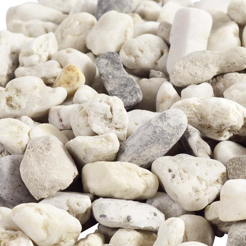 MATERIAL VIELFALT Zierkies Unter der Bezeichnung Kies werden kleine, runde Steinchen aus natürlichen Quellen oder industrieller Produktion zusammengefasst. Natürliche Kiesarten, wie z.b.