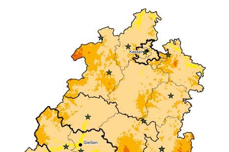 Erläuterungen: = zur Berechnung verwendete Stationen; bei NO2 auch Stationen in Rheinland-Pfalz Hessenkarte mit Kreisgrenzen