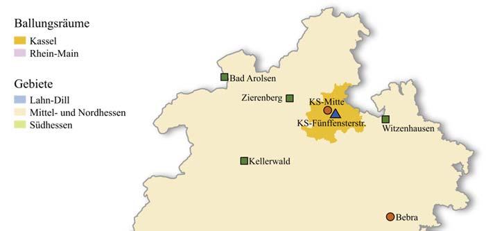 Luftmessstationen in Hessen Zur Überwachung der Immissionssituation in Hessen betreibt das Hessische Landesamt für Naturschutz, Umwelt und Geologie (HLNUG) ein landesweit ausgerichtetes Messnetz mit