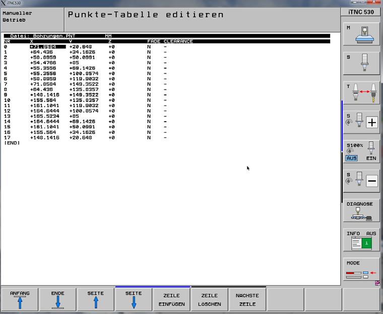 DXF-Konverter Bedienung Position wählen Anschließend mit Gewählte Elemente speichern mit der Angabe des Dateinamens (ohne Dateityp) die Positionen