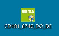 SEMA Netzwerkinstallation 1 von 8 SEMA Netzwerkinstallation Um das SEMA Programm über die Funktion Netzwerkinstallation zu installieren müssen folgende Schritte