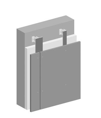 08 Befestigungstechnik Sichtbare Befestigung Schraubbefestigung auf einer Holz-Unterkonstruktion Baustoffklasse: B1 (DIN 4102), B1 s1, d0 (EN 13501 1) Einsatzbereich bis zur Hochhausgrenze