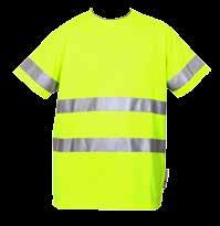 gelb (741) Materiale: 100% Polyester Minnesota Artikel: A-572021 Warnschutz Softshelljacke A Abnehmbare Ärmel A Zwei Tashcen vorne und eine Brusttasche