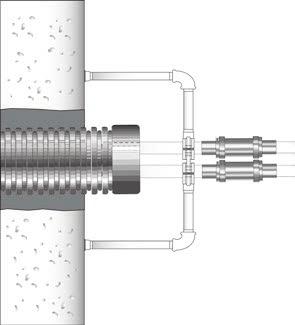 Verlegung Festpunkte Kunststoffmediumrohre unterliegen insbesondere beim Einsatz als Heizungsrohr thermischer Ausdehnung.