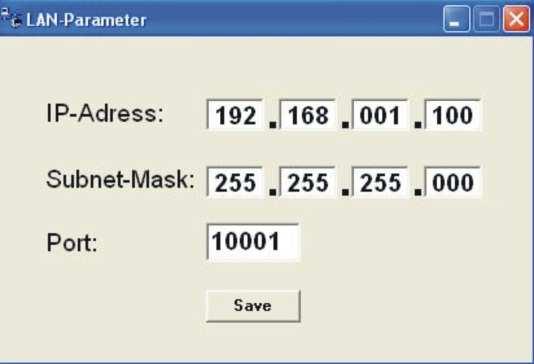 unterscheiden. Nicht erlaubt sind die Ziffern 0, 255 und alle bereits verwendeten! Beispielhafte IP-Adresse: 192.168.001.