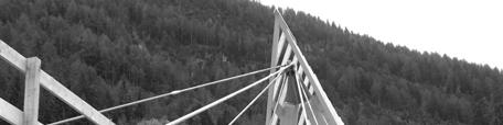 Von Kössen bis zum Lechtal - neue Brücken in Tirol Abbildung 17: Montage des Pylondaches Abbildung 18: Stahlquerträger und Hänger Abspannung Die Zugstäbe werden als Stahlzugglieder S460N ausgeführt.