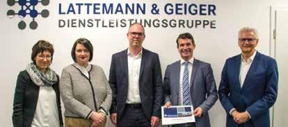Im Rahmen der durch Lattemann & Geiger bereits 2015 begonnenen Reihe Dialog Mittelstand und Politik konnte das Unternehmen nun auch den CSU-Ortsverband Dietmannsried zusammen mit dem