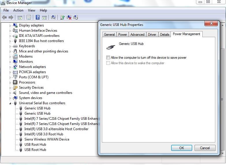 Neues Toughbook CF-19 MK7 mit Windows 7 Einzelheiten über Betriebssysteme und Einstellungen Das Energiemanagement