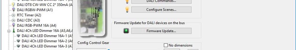 7 Firmware Update von Lunatone Geräten Um ein Firmware Update von DALI-Geräten durchführen zu können