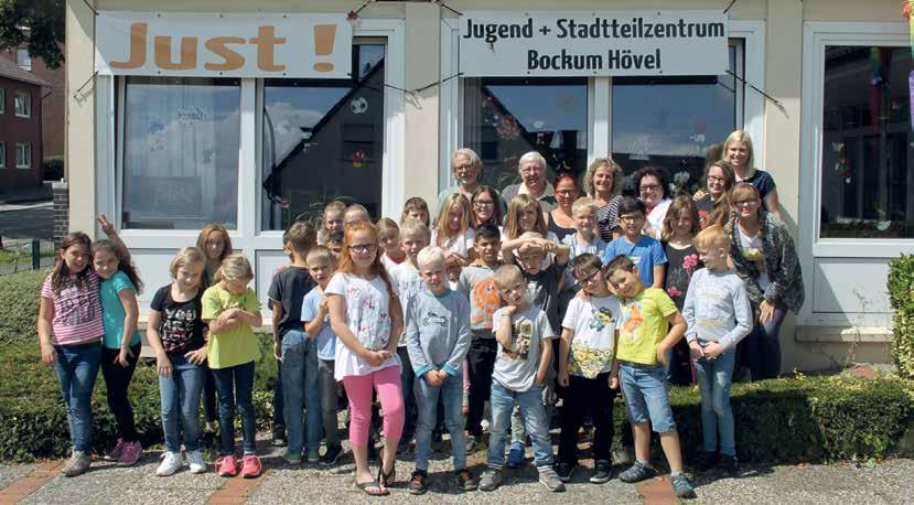 Das sind wir... Das Jut Bockum-Hövel ist eine stadtteilbezogene Einrichtung der offenen Tür in städtischer Trägerschaft und steht grundsätzlich allen Kindern und Jugendlichen offen.
