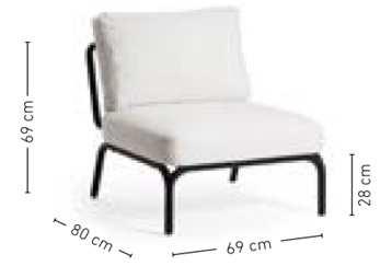 Weiß/Weiß 400 106 0303 134 1459 Exklusiv 1 Sitz- und 2 Rückenkissen Seperate Zierkissen 43x34cm Produkte mit limitierter Verfügbarkeit Alle