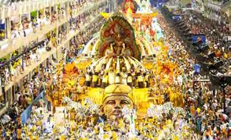 So kann Sie Ihr deutschsprachiger Reiseleiter immer wieder ins Herz des Karnevals auf Rios Straßen führen, der als eines der größten Volksfeste der Welt gilt. Sambamusik, Tanz & Trommeln überall!