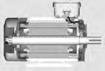 Sonderausführungen Isolierte Lager Die Verwendung der Pulsweitenmodulation in getakteten Frequenzumrichtern kann zum vorzeitigen Verschleiß der Lager führen.