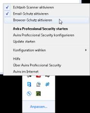 6 Antivirus Sperrt WebMotion durch Browser Schutz aktive Bei Avira Professional Security