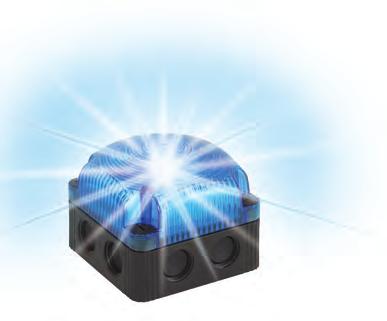 LED-Doppelblitzleuchte Intensiver Doppelblitz bei geringer Stromaufnahme Stromaufnahme: < 100 ma < 80 ma < 95 ma < 180 ma rot 110 54 110 55 110 66 110 60