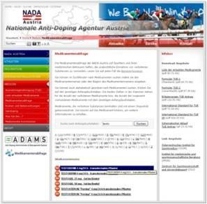 18. Informationsquellen Homepage der NADA Austria www.nada.